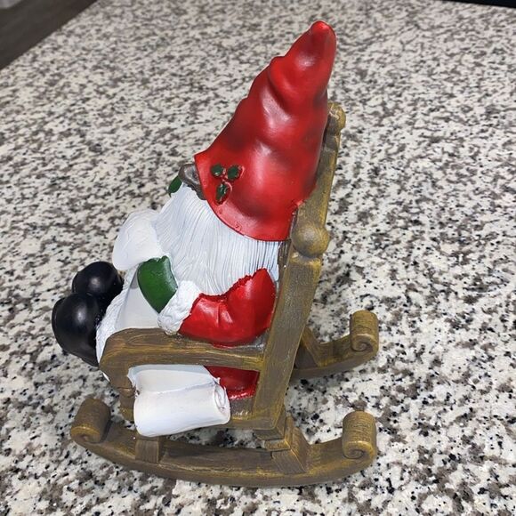 ❤️New Rocking Black Santa Gnome - Picture 4 of 5